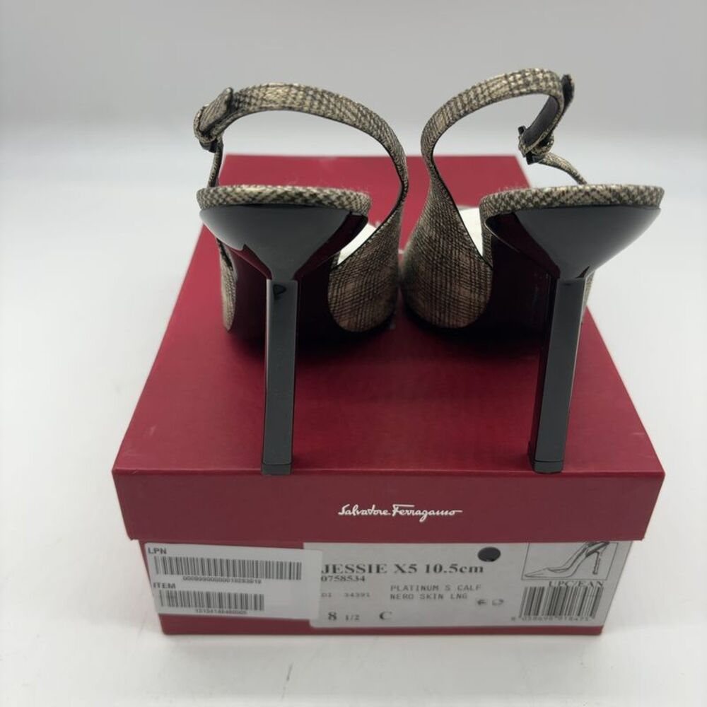 Ferragamo Jessie X5 Slingback Pump - Picture 3 of 6